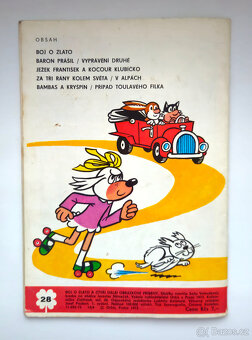 Čtyřlístek č. 28 - Boj o zlato - Original - NELUŠTĚNÝ - 2