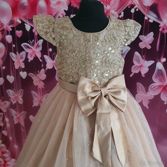 Luxusní dívčí společenské šaty - 2