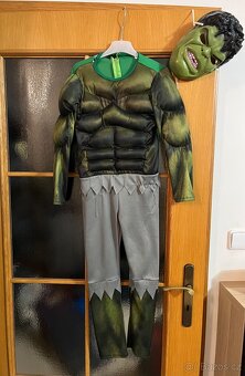 Kostým Hulka s maskou na obličej, vel. 110-120 cm - 2