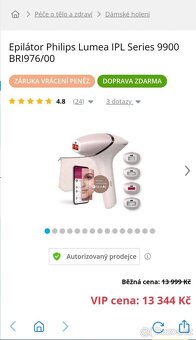 Epilátor Philips Lumea IPL Series 9900 BRI976/00 - 2