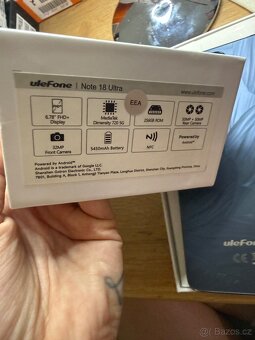 UleFone Note 18 Ultra 256GB Lustrous Black - 2