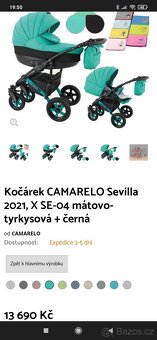 Dětský kočárek Camarelo Sevilla - 2