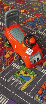 Odrážedlo auto červené s opěradlem - 2