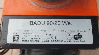Bazénové čerpadlo Speck BADU 90/20 We - slaná voda - 2