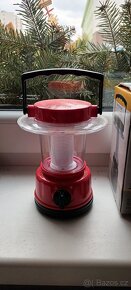 Retro kempingová lampa - 2