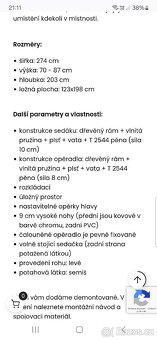 Sedací souprava. - 2
