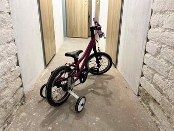 Dětské kolo KuBikes 14”+pomocná kolečka - 2