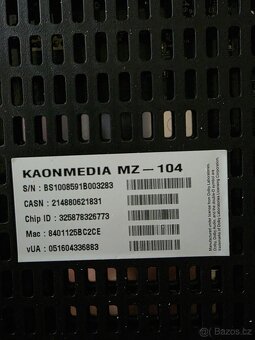 Satelitní přijímač Kaon MZ-104 černý - 2