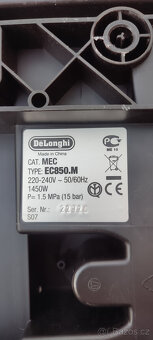 Delonghi EC850.M náhradní díly - 2