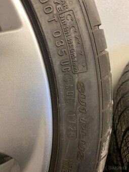 5x100 R17 7J ET46 Originál Seat + 215/40 R17 Nexen (2023) - 2