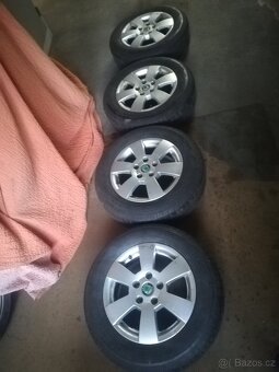 Alu kola originál Škoda Octavia II - 2