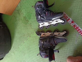 Koleckove brusle Rollerblade velikost 45 jako nove - 2