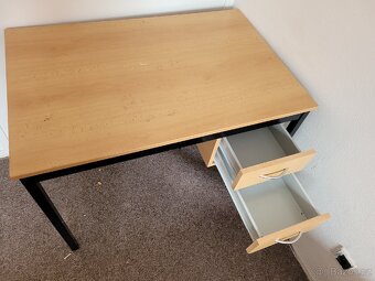 Psací stůl se šuplíky, výška 75 cm. - 2