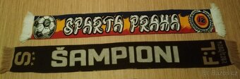 2x Šála AC SPARTA PRAHA. - 2