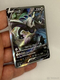Pokémon karta Lugia V 186/195 – Silver Tempest – EX – ORIG - 2