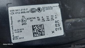 Levé světlo Full led Kodiaq - 2