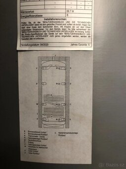 Akumulacni nadrz 500l solar Topeni Beroun - 2