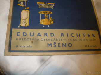 Stará reklama na kartonu - 2