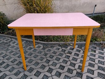 Retro kuchyňský umakartový stůl Jitona - 60. léta - 2