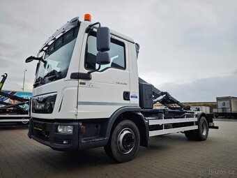 MAN TGL 12.180, NOVÝ 8t hákový nosič kontejnerů - 2