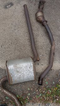 Výfuk, katalyzátor Audi A4 B6 1,9tdi - 2
