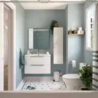 Zrcadlo LED 70 x 70 cm - 2