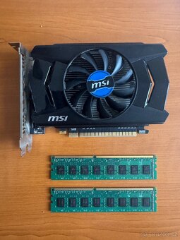 Predám RAM + grafickú kartu – komplet za 500 Kč - 2