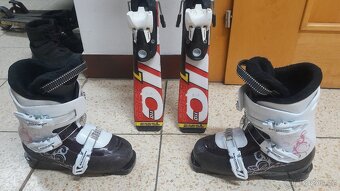 Prodám dětský lyžařský set  atomic 110cm - 2
