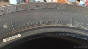 5ks letní pneu Bridgestone Dueler H/T 255/70R18. 113S - 2