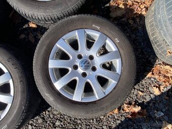 117. sada letní alu kola 195/65 r15 5x112 VW - 2