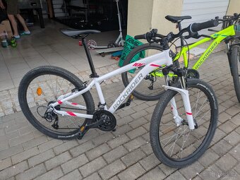 Horské kolo Rockrider ST 100 bílé - 2