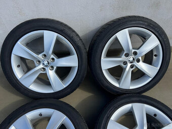 215/45R16 7X16 5X100 ET46 Alu kola ŠKODA RAPID FABIA III - 2