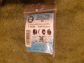 Těsnění SIFONu umyvadla + k ventilu (T 2439) splachovače WC - 2