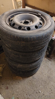 Prodám sadu letních pneu Hankook 195/55/15 - 2
