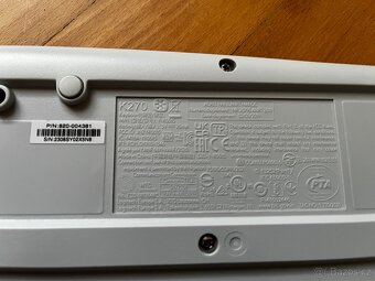 Bezdrátová klávesnice Logitech K270 - CZ/SK - 2