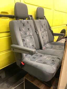 mercedes sprinter w901 903 904  dvoj sedačka dvojsedák - 2