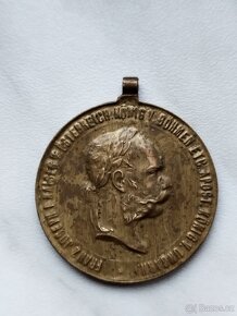 Medaile Rakousko Uhersko Franc Josef I 2. December - 2