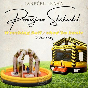 JANEČEK PRAHA pronájem skákadel a hradů - 2