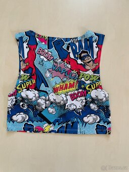Comiks crop top, vel S-L, FB sister - 2