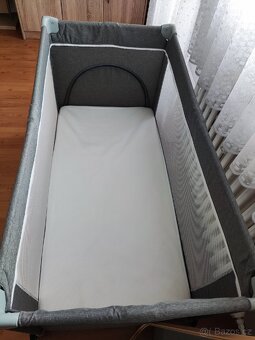 Cestovní postýlka Caretero Basic Plus + matrace - 2