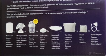 Dvojitá aku odsávačka Philips duo - 2