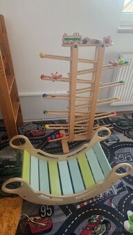 Dřevěná kuličková dráha - 2