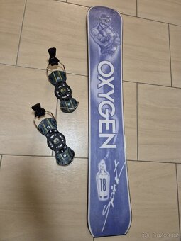 Dětský snowboard Oxygen s vázáním - 2