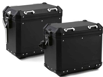Orig. černé hliníkové kufry BMW R1250GS/A R1200GS/A F850 GSA - 2
