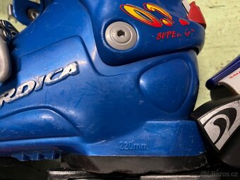 Dětské lyže + lyžáky - 2