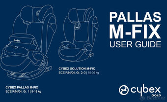 CYBEX PALLAS M-FIX - ECE R44/04, Gr. 1 | 9-18 kg - 2