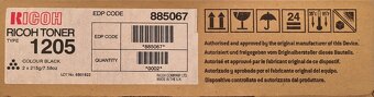 Nový - 2ks Ricoh Toner Type 1205 (885067) - 2