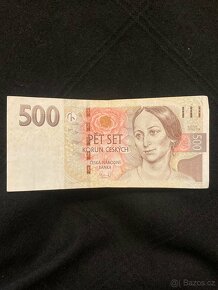 Bankovka 500 korun serie I - 2