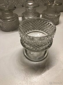 Retro sklenky / skleněné poháry - 2