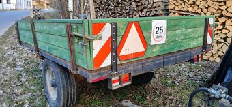 Vlek za traktor domácí výroby - 2